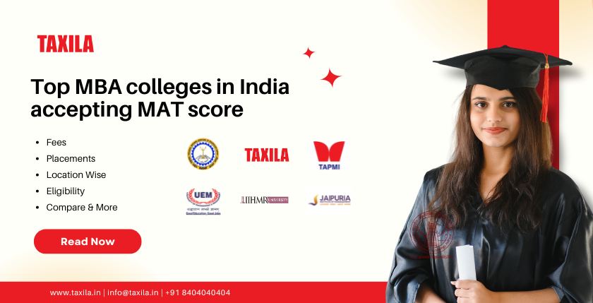 Top MBA colleges in India accepting MAT score 2026 – Fees, Placement & Location-Wise List